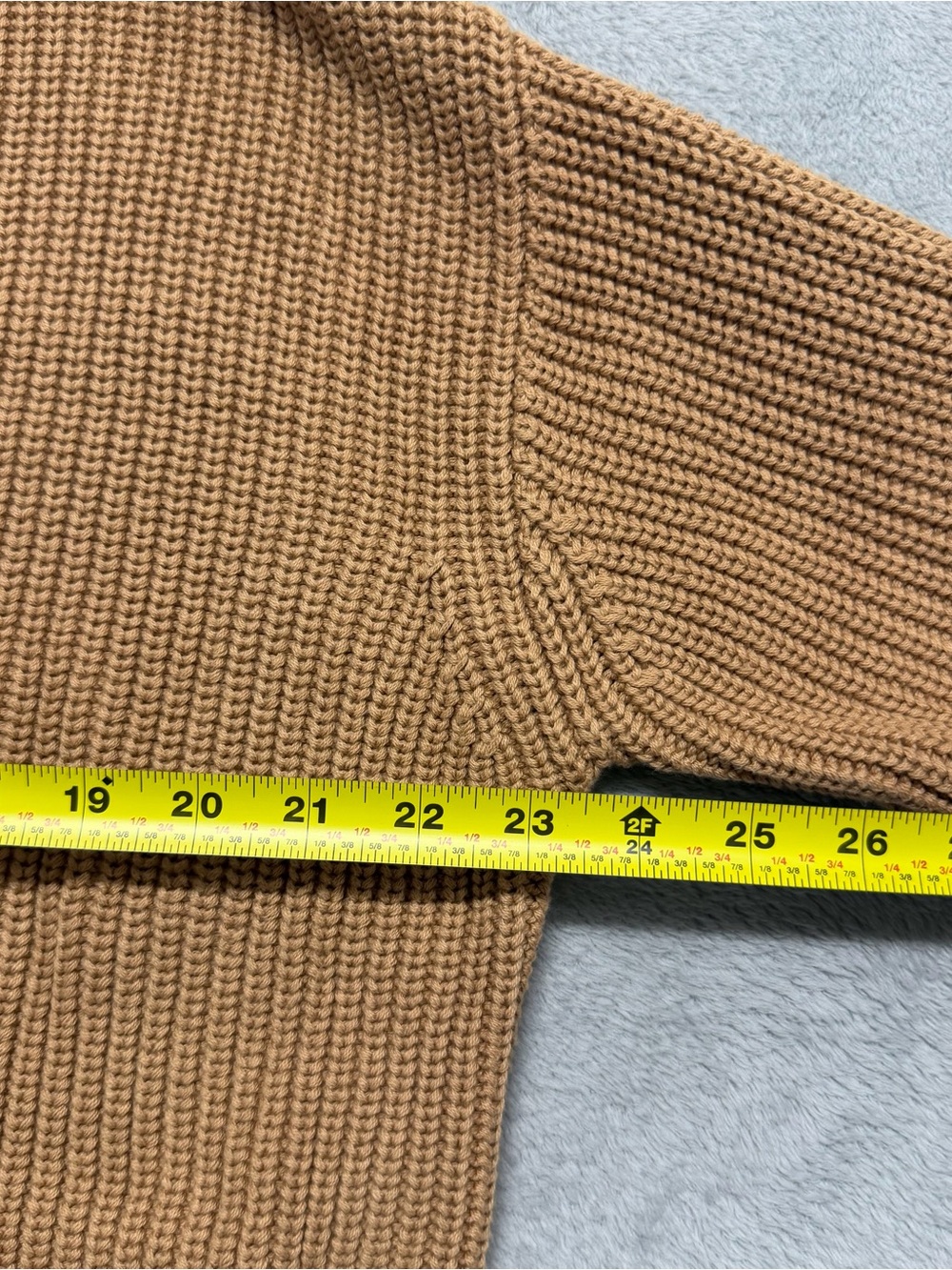 Quince 100% Organic Cotton Oversized Boyfriend Cardigan Fisherman Womens Small - Picture 7 of 11